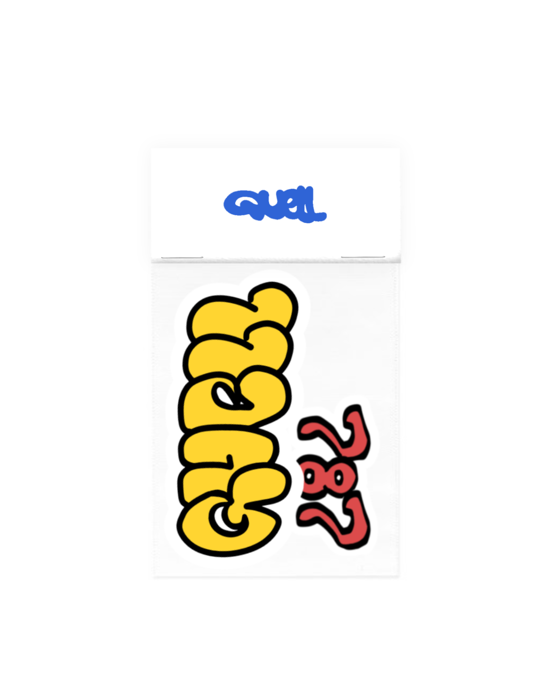 2 PACK STICKERS